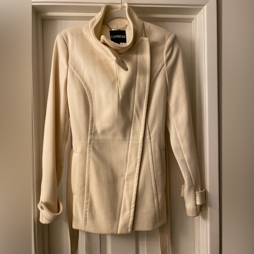 Express Women's Wool Blend Coat S
